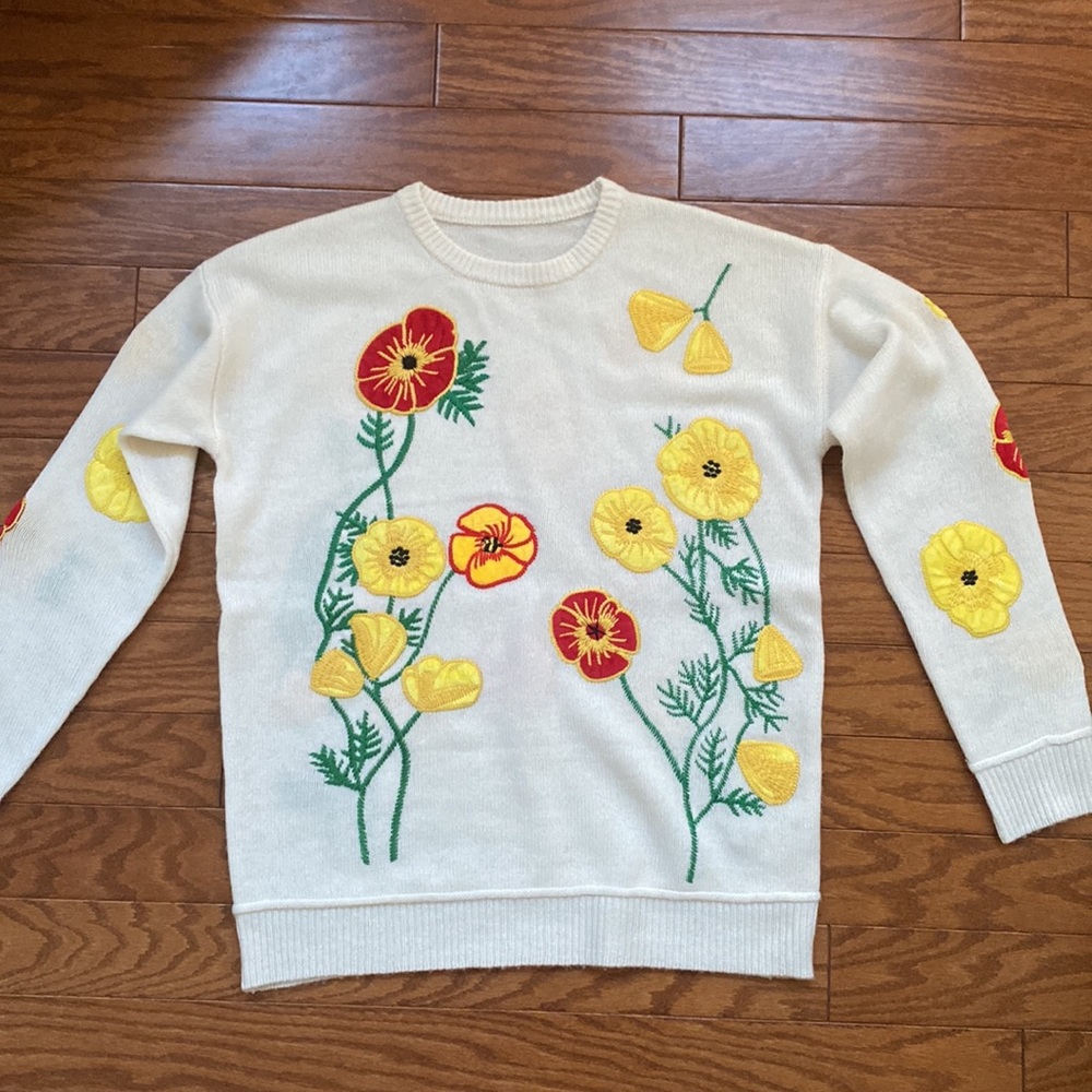 100% cashmere sweater